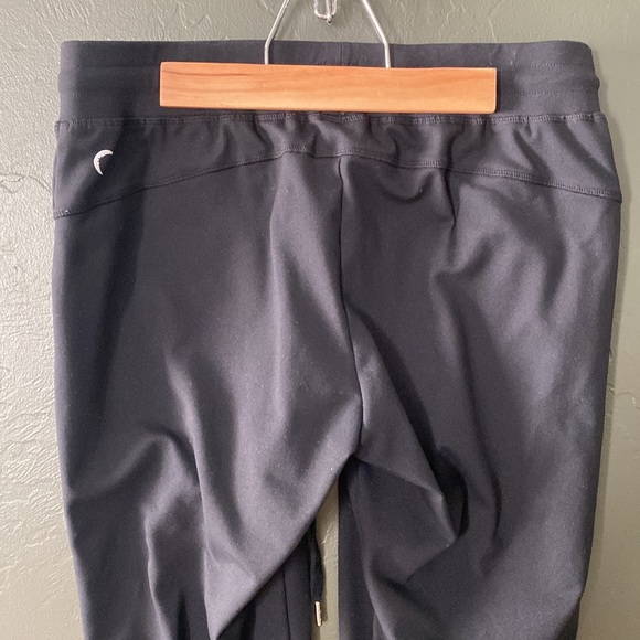 ZYIA Active Unwind Jogger Pants Sweatpants Stretch Lounge Black - Picture 9 of 13